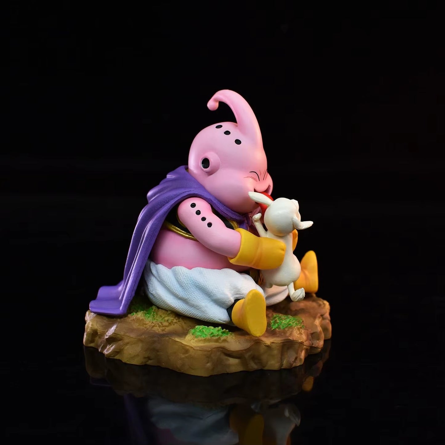 8.5Cm Dragon Ball Majin Buu Anime Figures Q Version Figurine Pvc Statue Gk Model Toys Collectible Decoration Desktop Gifts