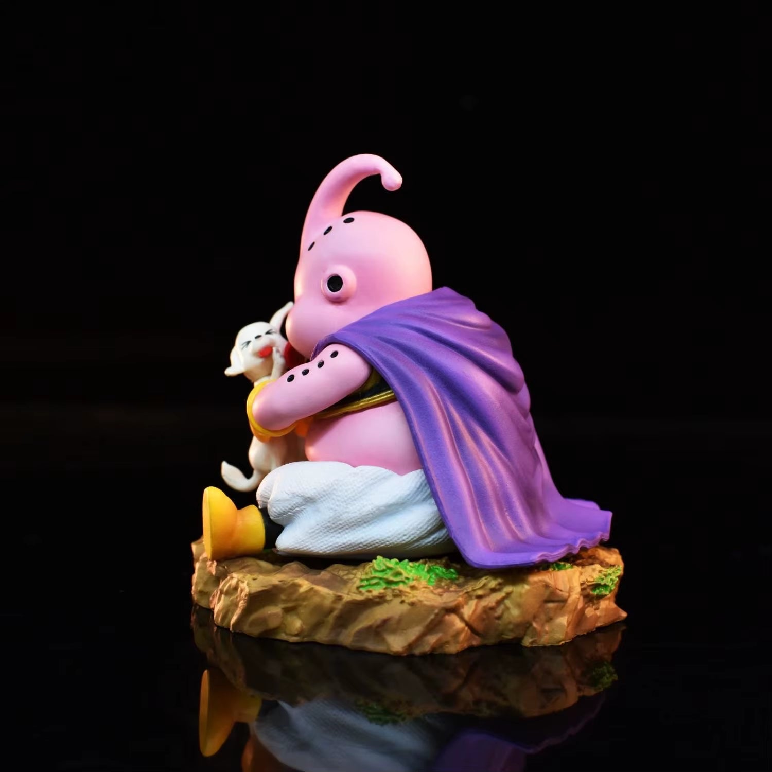 8.5Cm Dragon Ball Majin Buu Anime Figures Q Version Figurine Pvc Statue Gk Model Toys Collectible Decoration Desktop Gifts